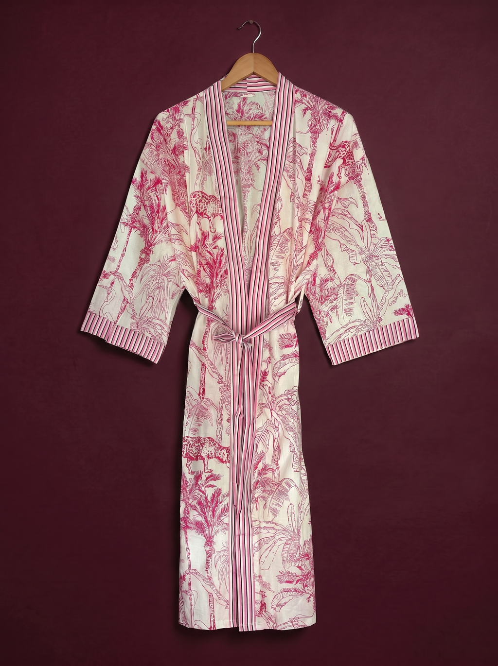 Pink Safari Kimono