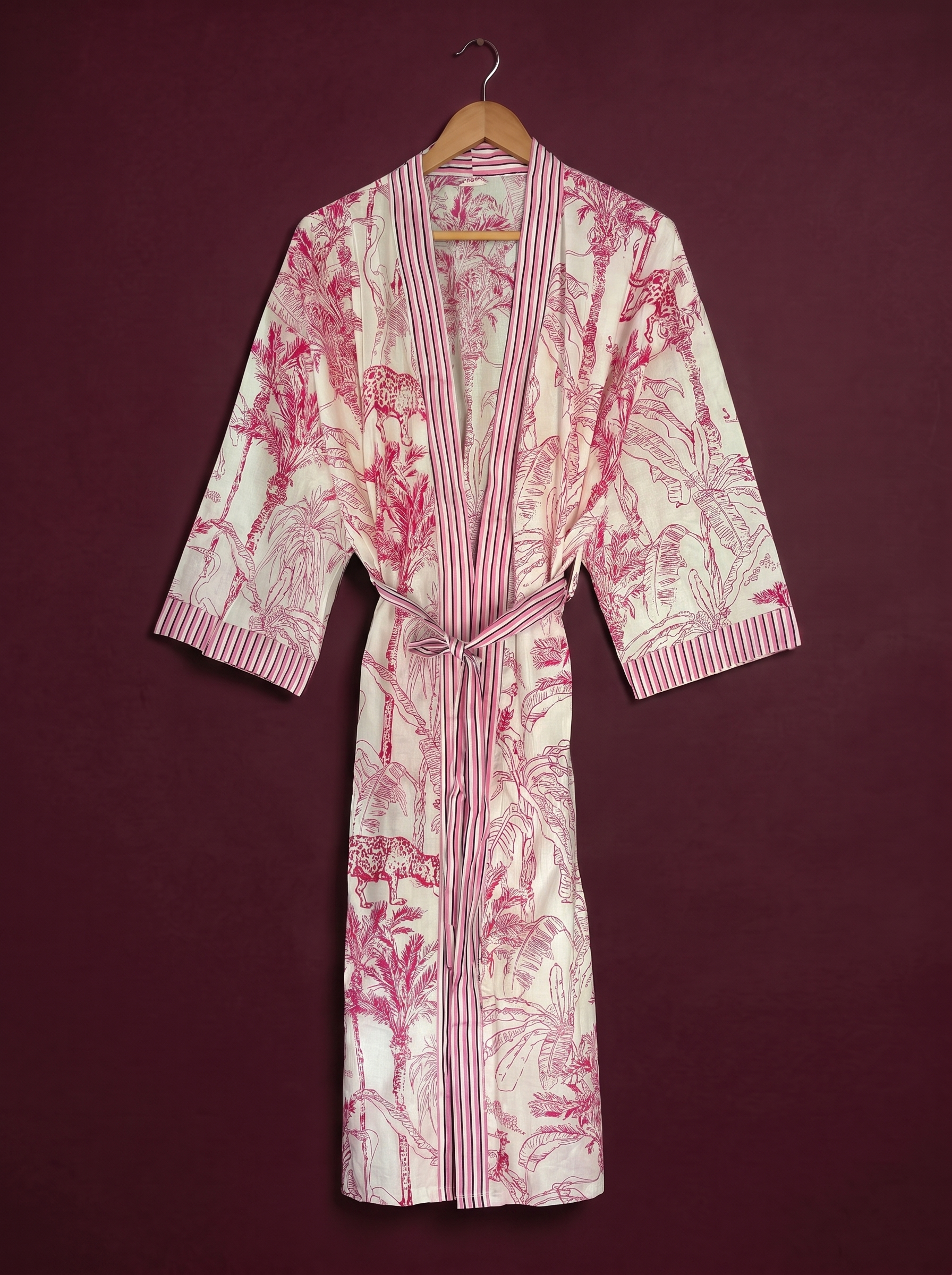 Pink Safari Kimono
